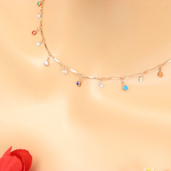 "Minimalist Necklace Chain, Elegant Jewelry for Women & Girls | MLCRC1282 - Picture 10 of 10